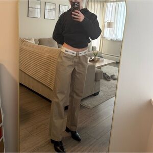 Women’s Dickies 874 folldover Tan Pants